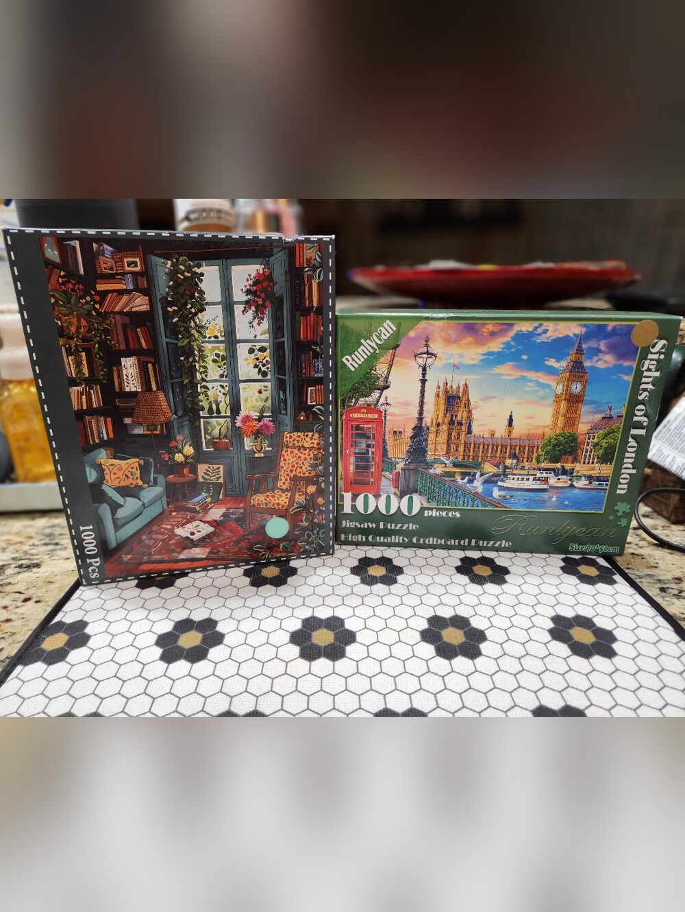 1000-Piece Colorful Jigsaw Puzzle Set